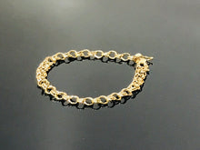 Load image into Gallery viewer, 14 K.T. Yellow Gold Ladies Charm Bracelet

