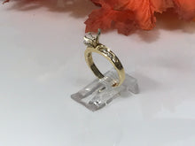 Load image into Gallery viewer, 14 K.T. YELLOW GOLD LADIES DIAMOND ENGAGEMENT RING
