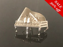 Load image into Gallery viewer, 18 K.T. LADIES WHITE GOLD PIANO PIN/ PENDANT
