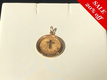 Load image into Gallery viewer, 14 K.T. YELLOW GOLD CONFIRMATION MEDALLION
