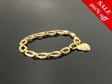 Load image into Gallery viewer, 14 K.T. Yellow Gold Ladies Link Bracelet
