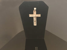 Load image into Gallery viewer, 14 K.T. WHITE GOLD CRUCIFIX
