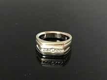 Load image into Gallery viewer, 14 K.T. WHITE GOLD MEN&#39;S DIAMOND BAND
