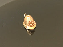 Load image into Gallery viewer, 14 K.T. YELLOW GOLD MENS CHARM FIREMANS HAT
