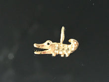 Load image into Gallery viewer, 14 K.T. YELLOW GOLD LADIES CHARM ALLIGATOR DIAMOND CUT
