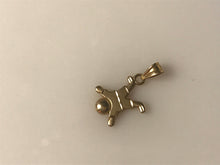 Load image into Gallery viewer, 14 K.T. YELLOW GOLD LADIES CHARM UPSIDE DOWN BOY CHARM
